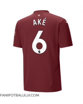 Manchester City Nathan Ake #6 Tricou Fotbal Replică 2024-25 Barbati Treilea